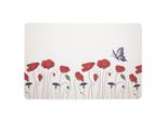 Orion Tovaglietta Per Piatti Tovaglietta Da Tavolo Sottobicchiere Tovaglietta Per Piatti Posate Tovaglietta Da Cucina Papaveri Rettangolare 43X28 Cm
