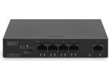 Digitus | Switch Gigabit Poe A 4 Porte | DN-95330-1 | Non Gestito | Desktop | Numero Di Porte 10/100 Mbps (RJ-45) | Numero Di Porte 1 Gbps (RJ-45) | Numero Di Porte Sfp+ | Tipo Di Alimentatore