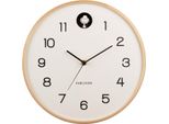 Karlsson - Orologio Da Parete A Cucù Naturale - Bianco
