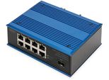 Digitus Switch Industriale Poe A 8 Porte 10/100/1000BASE-TX+1 Porta 1000Base-Fx - Non Gestito - Gigabit Ethernet (10/100/1000)