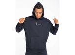 Felpa Karl Kani Uomo Small Signature Hoodie Navy - S