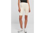 DáMské KraťAsy Urban Classics Pantaloncini Da Ciclismo A Vita Alta Da Donna Bianchi - 4XL
