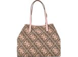 Shopper Donna Guess Vikky Latte Logo/Pale Rose