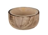 Clayre & Eef Piatto Da Portata Ø 28X13 Cm Legno Marrone