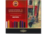 Gessetti Koh-I-Noor (Pastelli) Pastelli A Olio Arte Gioconda Set Di 24