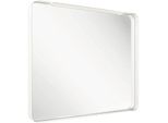 Specchio Da Bagno Con Illuminazione Ravak Strip 80 X 70 Cm In Cornice Argento X000001567
