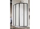 Cabina Doccia Ravak SKCP4-90 195 Doppia Porta Nero+Perla 3117O30211