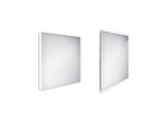 Specchio Da Bagno A Led Con Illuminazione Nimco 80 X 70 Cm Zp 17003