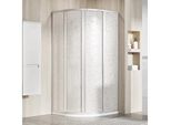 Cabina Doccia Ravak SKCP4-80 195 Doppia Porta Satinata+Perla 3114OU0211