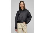 Urban Classics Donna Pilot Bomber Jacket Nero/Nero - Xs