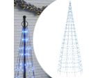 Vidaxl Albero Di Natale A Led Per Pennone 550 Led Blu 300 Cm
