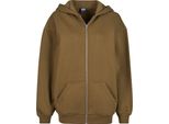 Urban Classics TB5036 | Ladies Oversized Zip Hoody Ladies Zip Hoody - Colore: Summerolive - Taglia: L