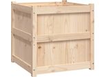 Vidaxl Fioriera 60X60X60 Cm In Legno Di Pino Massiccio