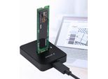 Gembird DD-U3M2 Gembird Desktop-Usb-Typ-C-M.2-Sata- Dockingstation, Schw.
