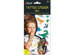 Avenir Tattoo Sticker Dino