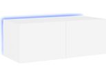 Pensile Tv Con Luci Led Bianco 80X35X31 Cm