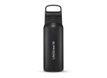 Lifestraw Bottiglia Filtro Acqua Go 2.0 Acciaio Inossidabile Isolato 700 Ml-Nero