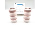 Termichy Portioner Baby Latte In Polvere Scatola Di Stoccaggio Impilabile 2 Slot; Gli Slot Sono Impilabili; Scatola Per Porzioni Di Latte In Polvere Per Bambini