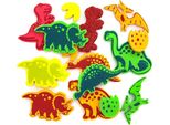 Adesivi In Schiuma Dinosauri 20Pz