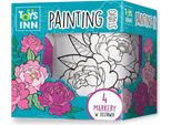 Tazza Da Colorare Peonie Con Pennarelli Stnux