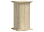 Vidaxl Supporto Per Piante Quercia Sonoma 33X33X60 Cm Materiale A Base Di Legno