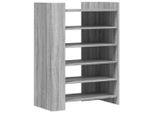 Vidaxl Scarpiera Grigio Sonoma 74,5X37,5X100 Cm Materiale A Base Di Legno