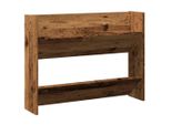 Vidaxl Scarpiera A Parete In Legno Di Recupero 80X18X60 Cm Materiale A Base Di Legno