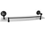 Morava Retro - Accessorio Per Bagno Ripiano In Vetro 500 Mm, Nero - Opaco MKA0900/50CMAT, Rav SlezáK
