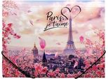 Cartella Elastica A4 Stampata - Portami A Parigi