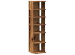 Vidaxl Scarpiera In Legno Di Recupero 28X27X102 Cm Materiale A Base Di Legno
