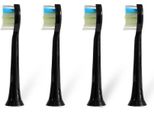 Oromed ORO-SONIC Professional Punte Per Spazzolino Sonico Nere, 4 Pezzi