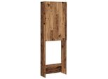 Vidaxl Armadio Per Lavatrice In Legno Vecchio 64X25,5X190 Cm