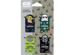 Star Wars Mandalorian 4 Pz. Segnalibro Magnetico Coolpack