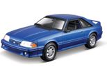 Maisto - 1993 Ford Mustang Svt Cobra, Blu Metallizzato, Catena Di Montaggio, 1:24
