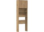 Vidaxl Armadio Per Lavatrice Artisan Oak 64X24X190 Cm Materiale A Base Di Legno