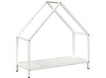 Vidaxl Porta Legna Bianco 60X25X60 Cm Acciaio Laminato A Freddo