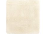 Vidaxl Tappeto Shaggy A Pelo Alto Navarra Crema 200X200 Cm Poliestere