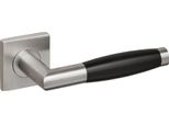 Maniglia Per Porta Lavuzo Ascoli In Acciaio Inox Con Rosetta Quadrata - Per Set