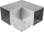 Giunto Angolare Per Pergola Per Pali 12 X 12 Cm Modello Cubo - Per Pezzo