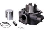 Kit Cilindro Dmp 50Cc In Ghisa Grigia Per Peugeot Jet Force C-Tech, Ludix Blaster 50 Lc