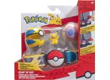 PokéMon Clip N Go - Set Di Clip Pikachu Per Far Giocare I Piccoli Allenatori