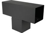 Prolunga Pergola Nera Per Trave 12 X 12 Cm Modello Cubo - Per Pezzo