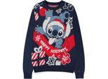 Maglione Lilo & Stitch In Versione Natalizia - Stitch Babbo Natale M