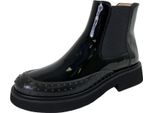 D67 Beatles Donna Tod's Trochetto Black Ankle Boots Women