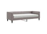 Syfax™ Divano Letto Con Materasso Tortora 80X200 Cm In Tessuto