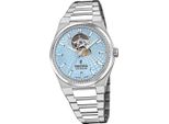 Festina Orologio Da Polso Swiss Made Da Uomo In Acciaio Inossidabile Argento D2UF20053/5