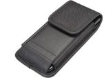 Dfv Mobile - Per Cubot Hafury Meet (2024) Custodia Da Cintura Porta Carte Nylon Pelle Finta, H2-63-N-Oxftar-90