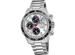 Festina Orologio Da Polso Swiss Made Da Uomo In Acciaio Inossidabile Argento D2UF20055/1