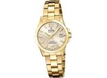 Festina Orologio Da Donna Orologio Da Polso Swiss Acciaio Inossidabile Oro D2UF20050/2
