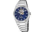 Festina Orologio Da Polso Swiss Made Da Uomo In Acciaio Inossidabile Argento D2UF20053/2